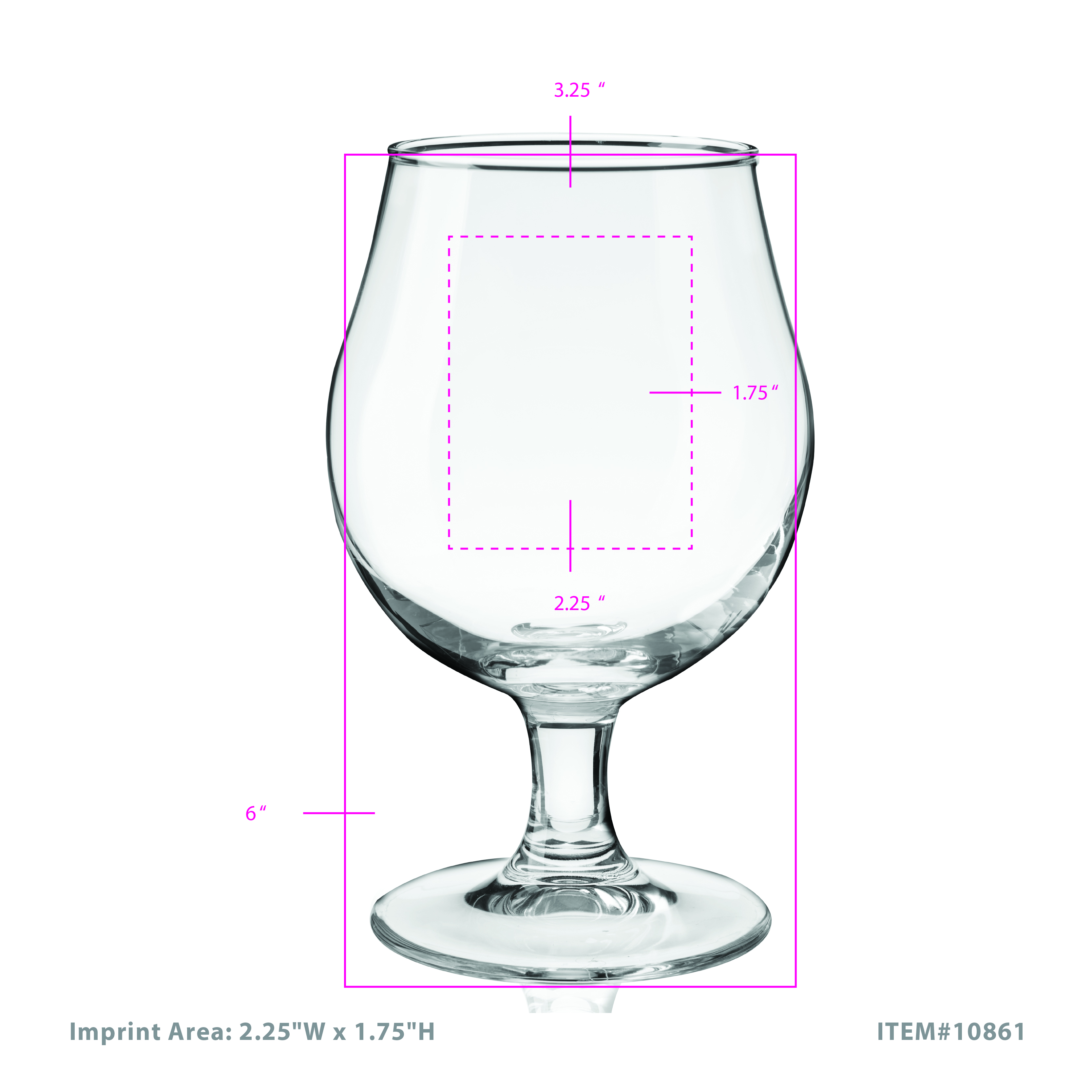 True® Beer Tulip Glass, set of 4 5
