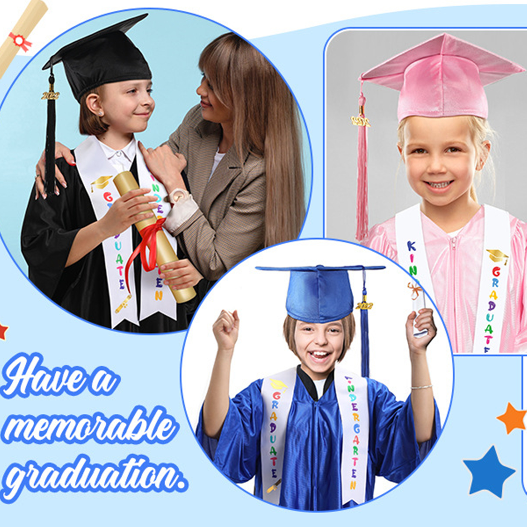 Graduation Stole For Kindergarten 6