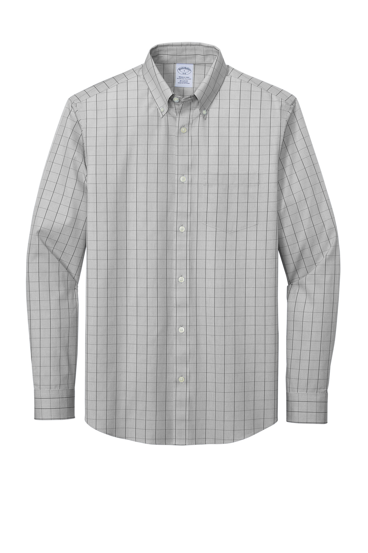 Brooks Brothers Wrinkle-Free Stretch Patterned Shirt BB18008 1