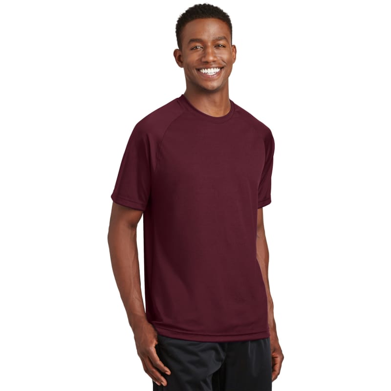 Sport-Tek Dry Zone Short Sleeve Raglan T-Shirt. 21