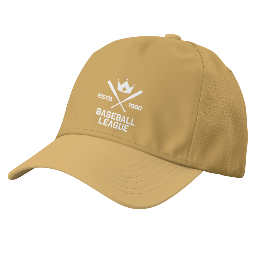 Premium Stock Washed Cotton 6-Panel Unstructured Cap w/ 11
