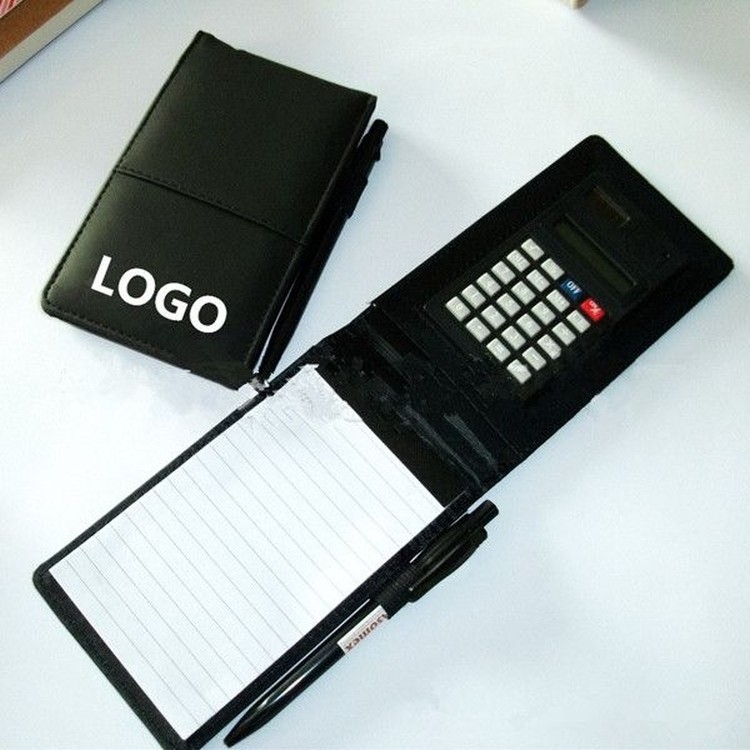 Portable Business Notebook Pad with Calculator inside 2
