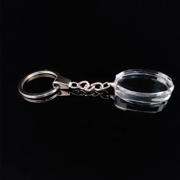 Oval Crystal Key Chain 5