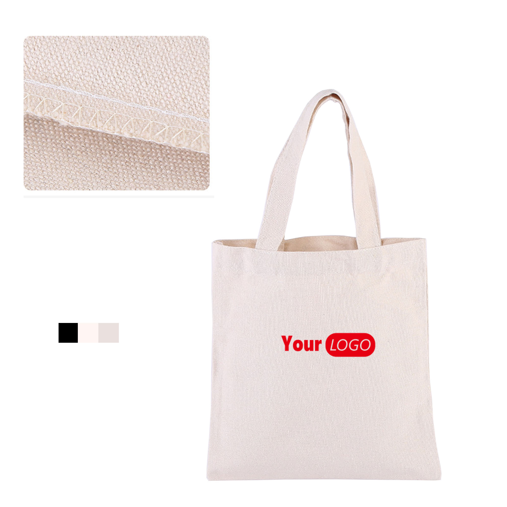 Premium Canvas Bag For Schools And Events, custom tote bag with logo imprint 2