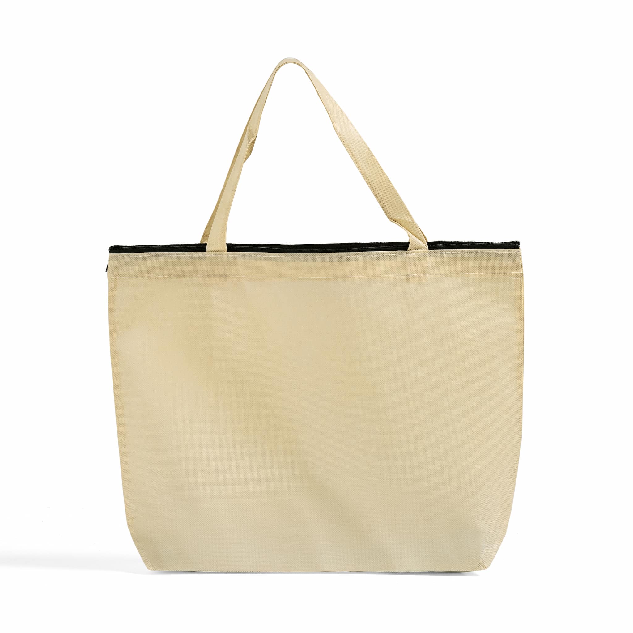 Zip-Top Non-Woven Tote Bag 21