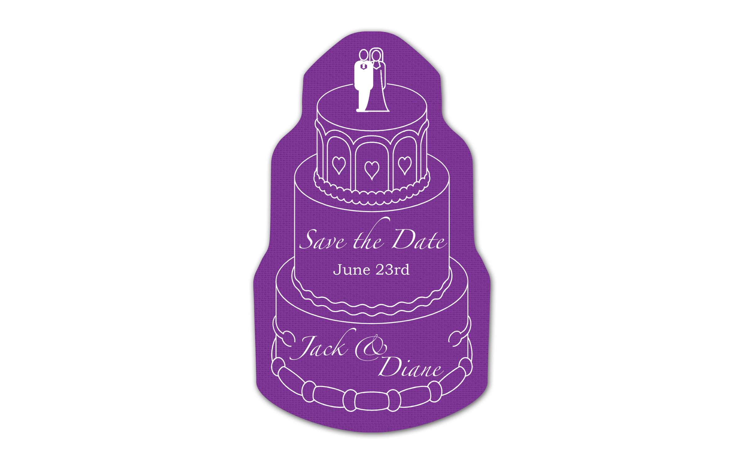 Wedding Cake Vinyl Jar Opener 71