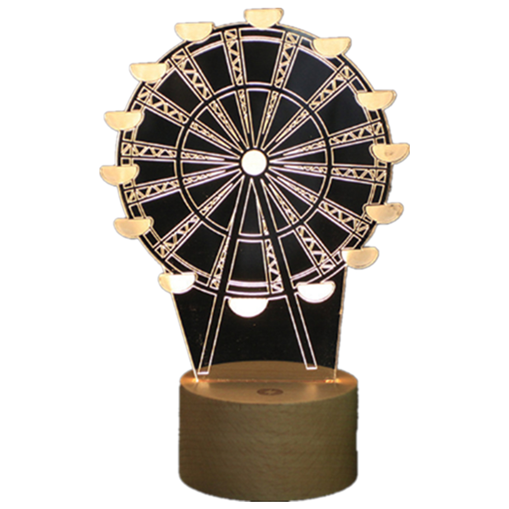 Ferris Wheel 3D Acrylic Night Light 1