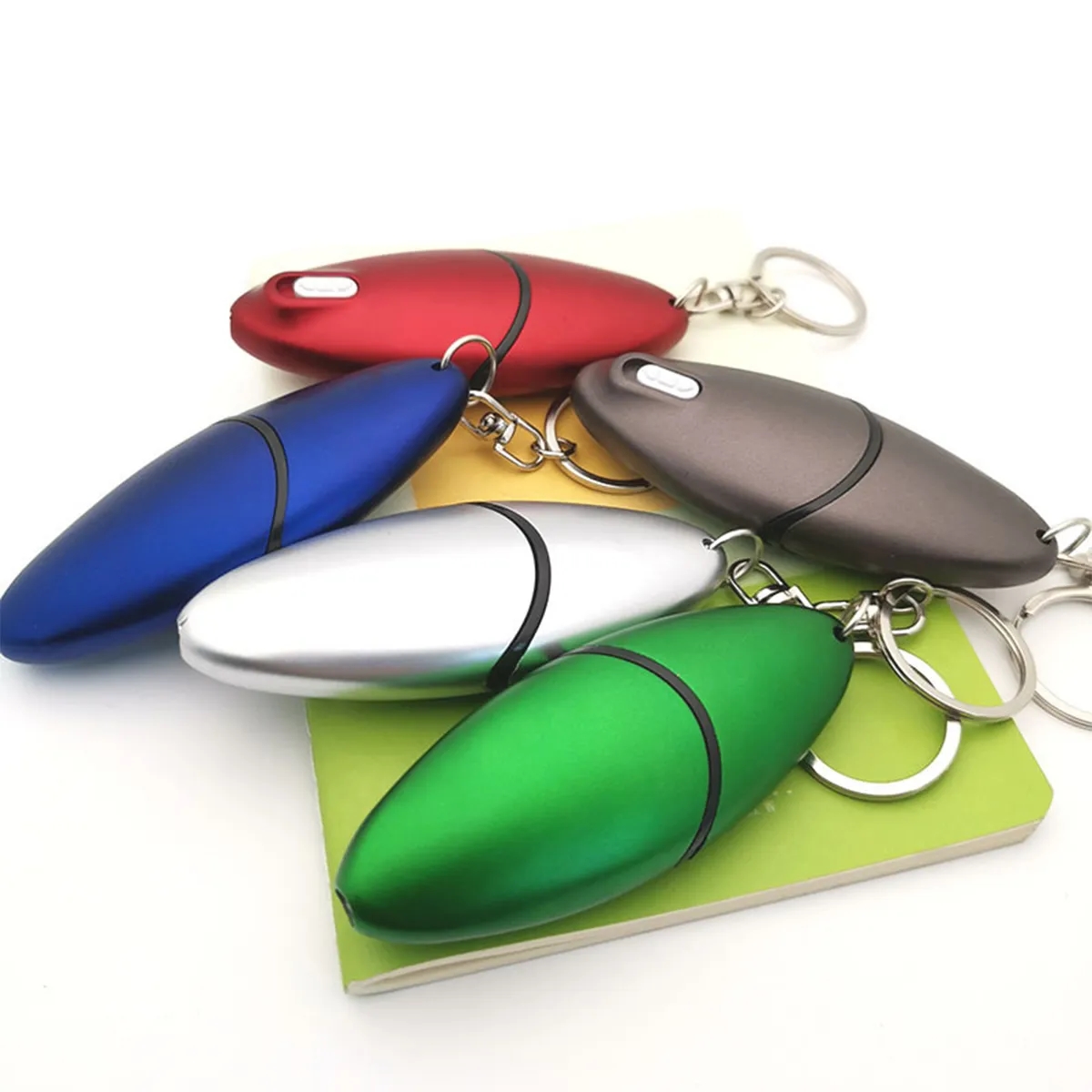 Multi Tool Keychain With Ballpoint Pen Led Screwdriver 3