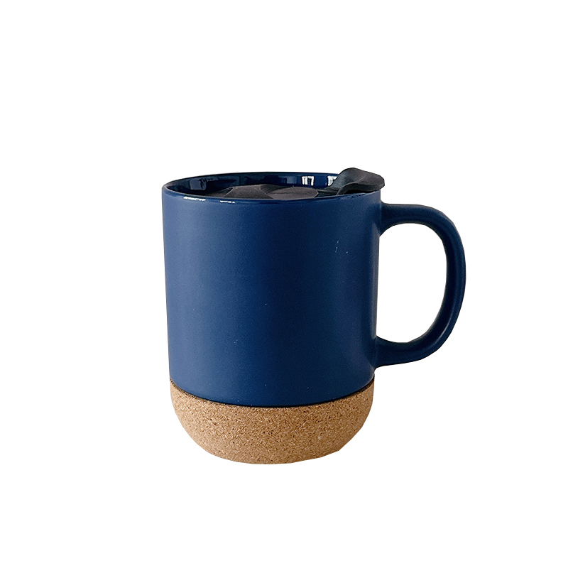 Detachable Cork Bottom Ceramic Cup 2