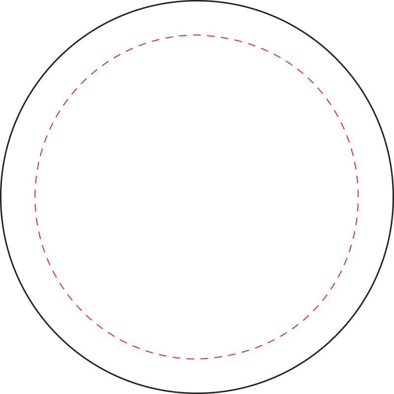4 Inch Full Color Round Ceramic Coasters 2