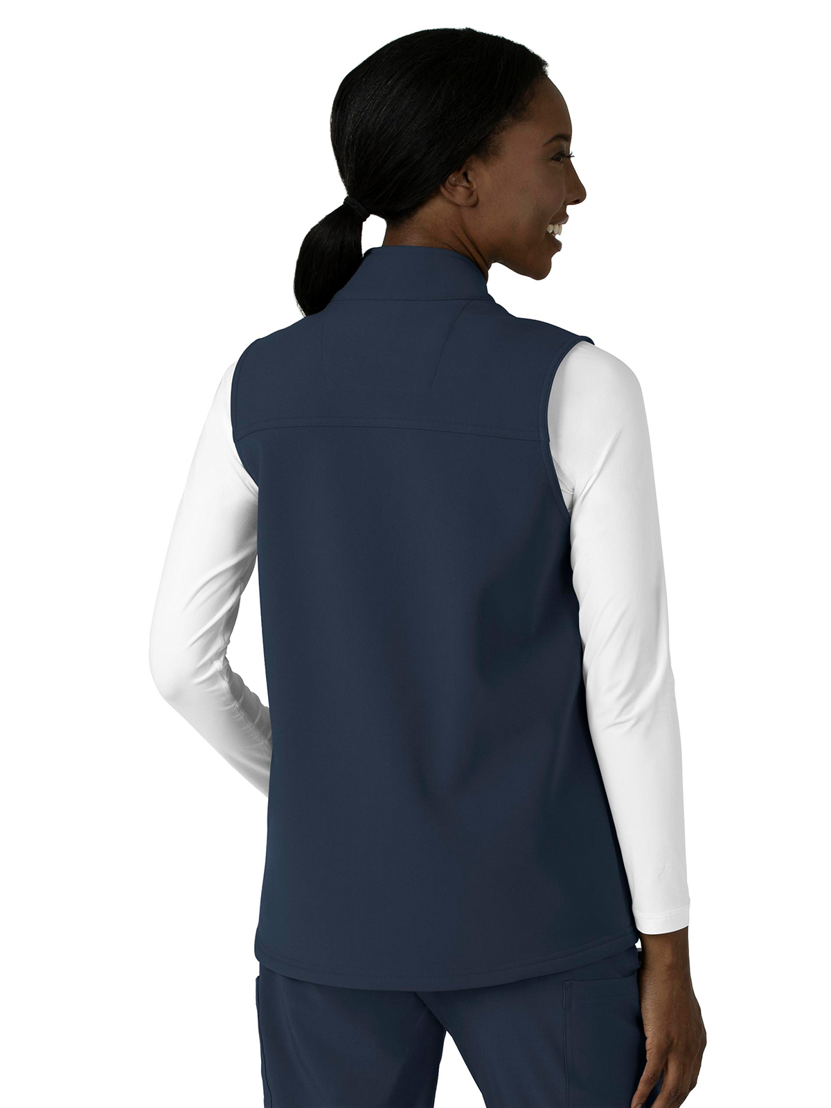 Carhartt Scrubs - Rugged Flex Peak - Women's Four-Pocket Bonded Fleece Vest 3