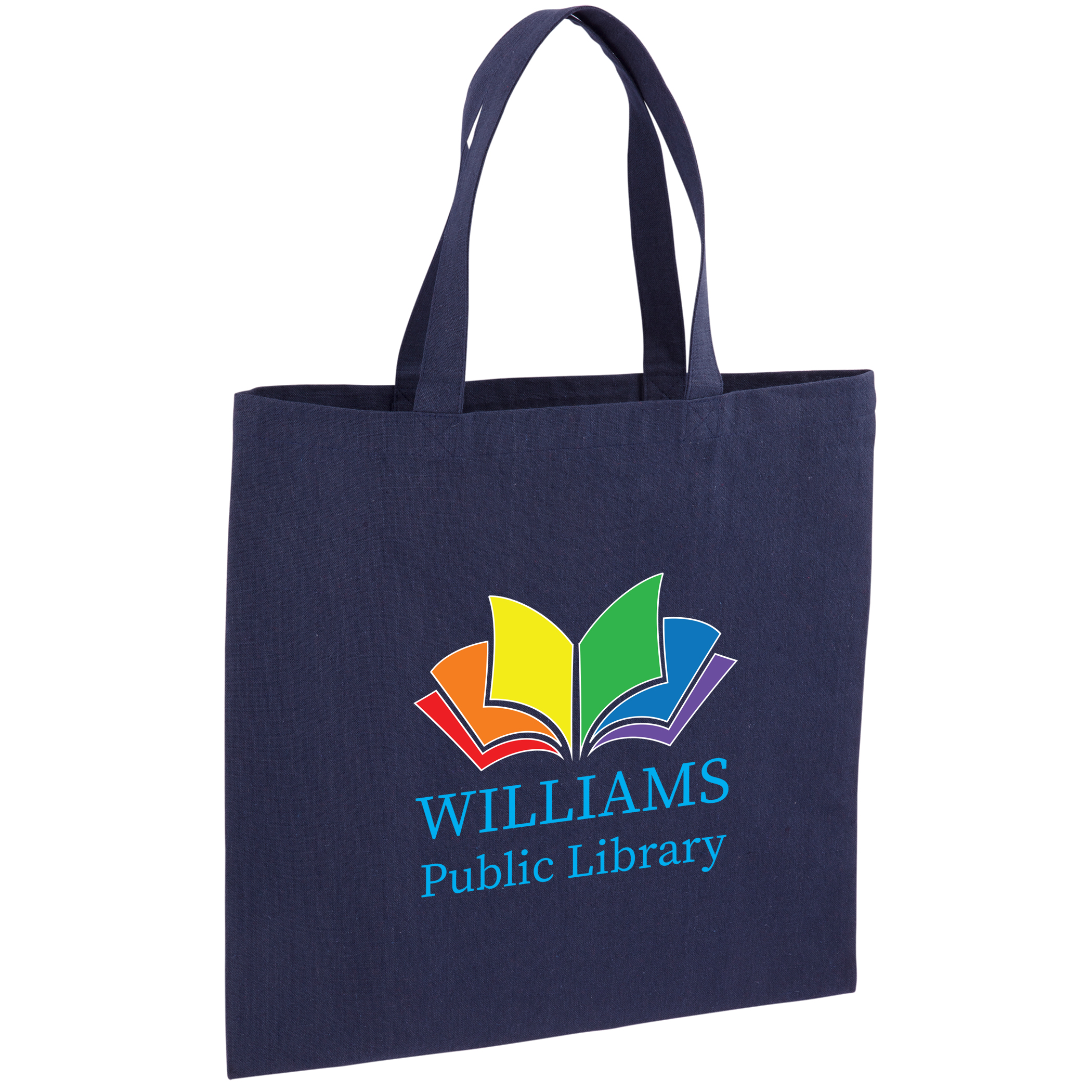 Recycled Cotton Canvas Tote Bag, custom tote bag with logo imprint 8