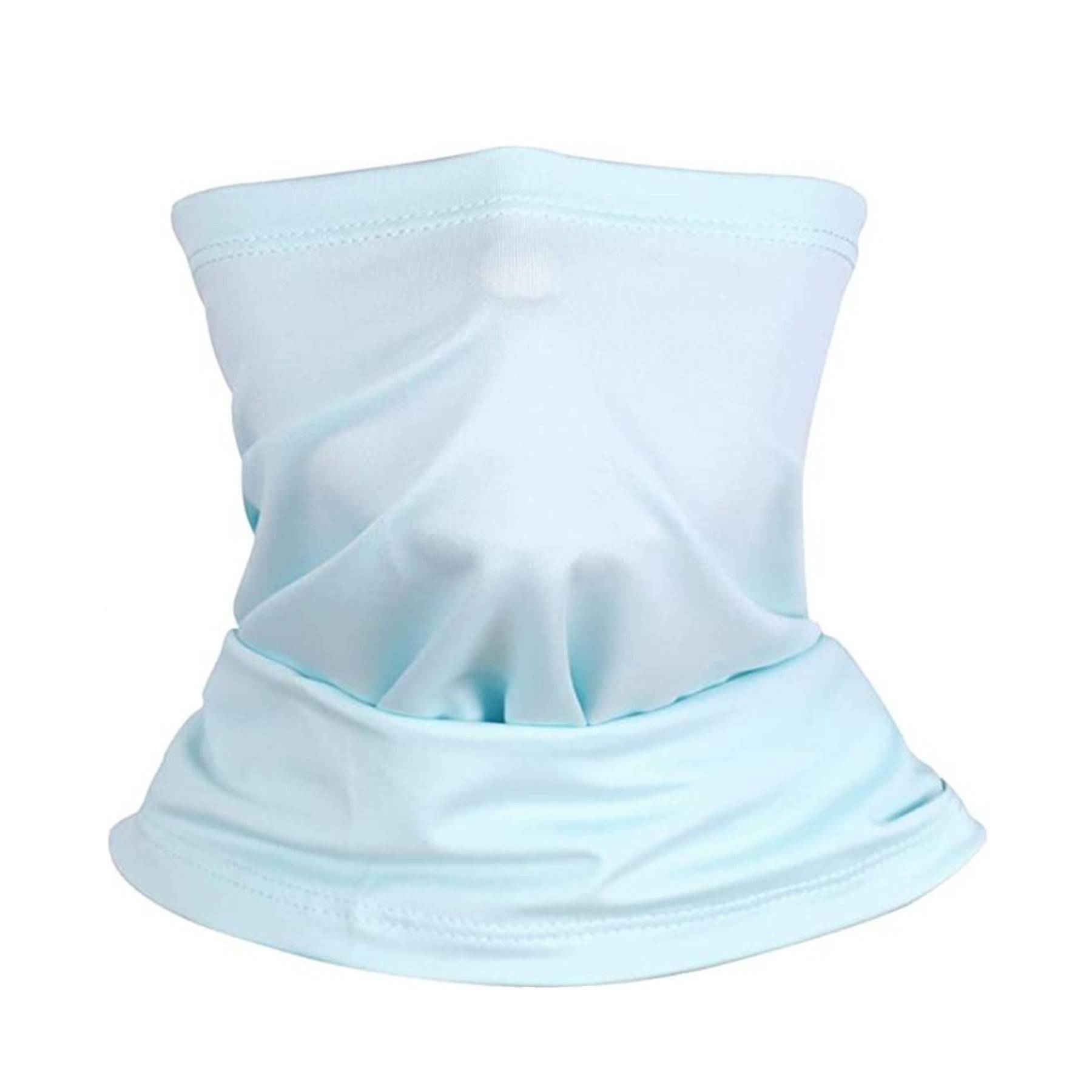 Solid Color Bandanna Face Mask 7