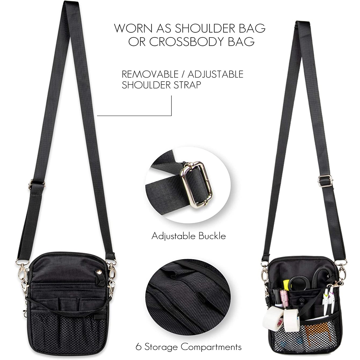 First Lifesaver 4-in-1 Convertible Nurse Fanny Pack 6