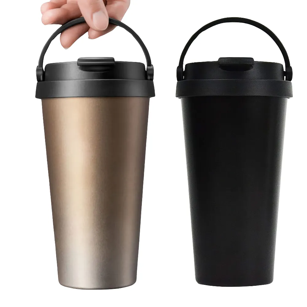 17oz. Stainless Steel Tumbler with Handle 7