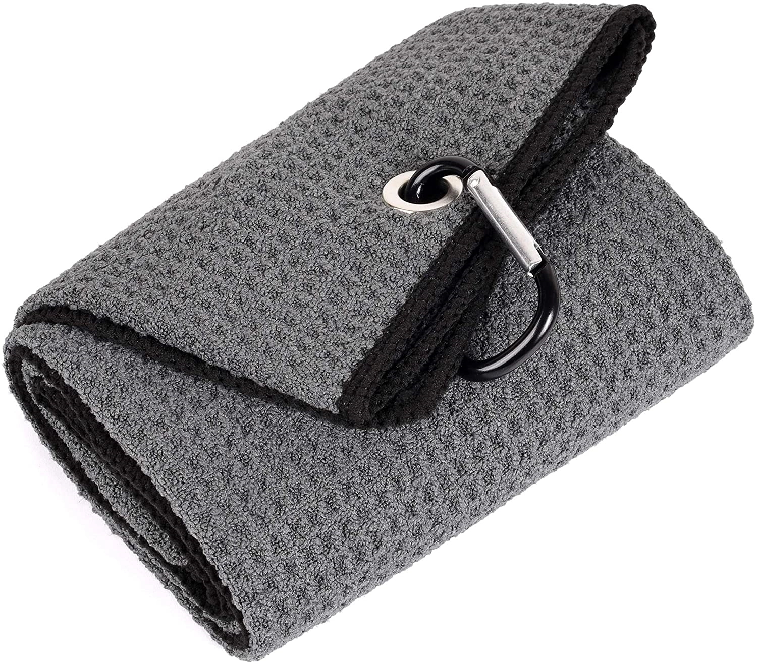 Tri-fold Golf Towel w/ Bag Hook 3