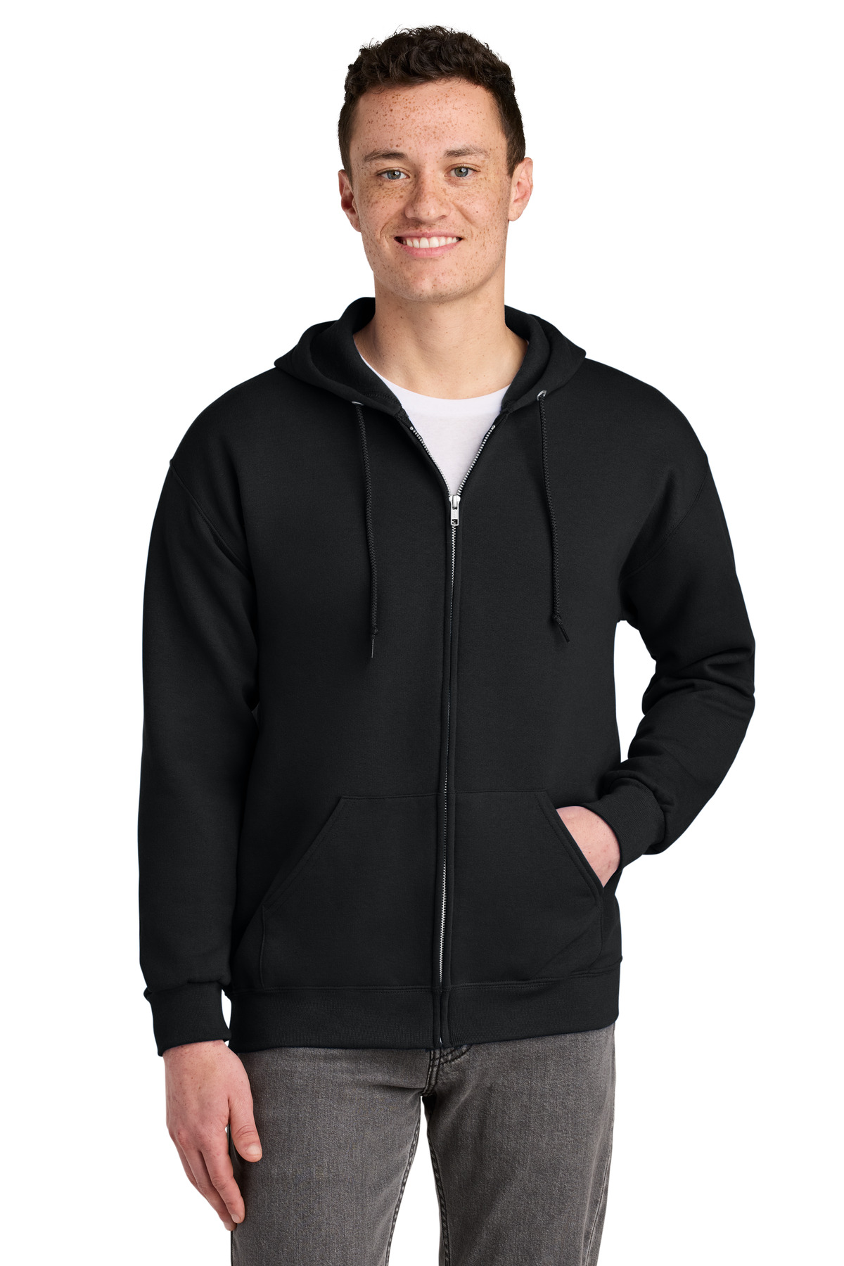 Jerzees - NuBlend Full-Zip Hooded Sweatshirt. 993M 46