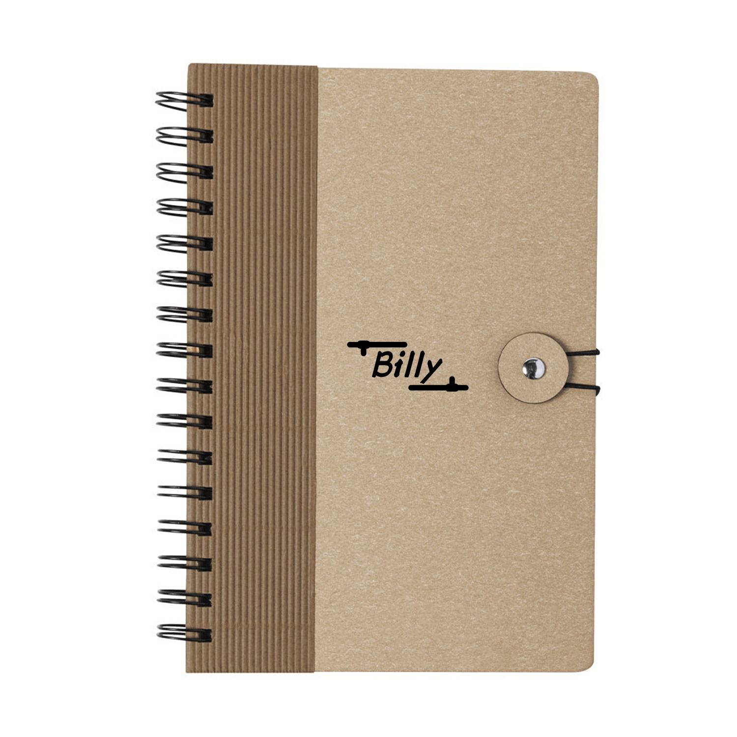 Two-Tone Kraft Notebook 6