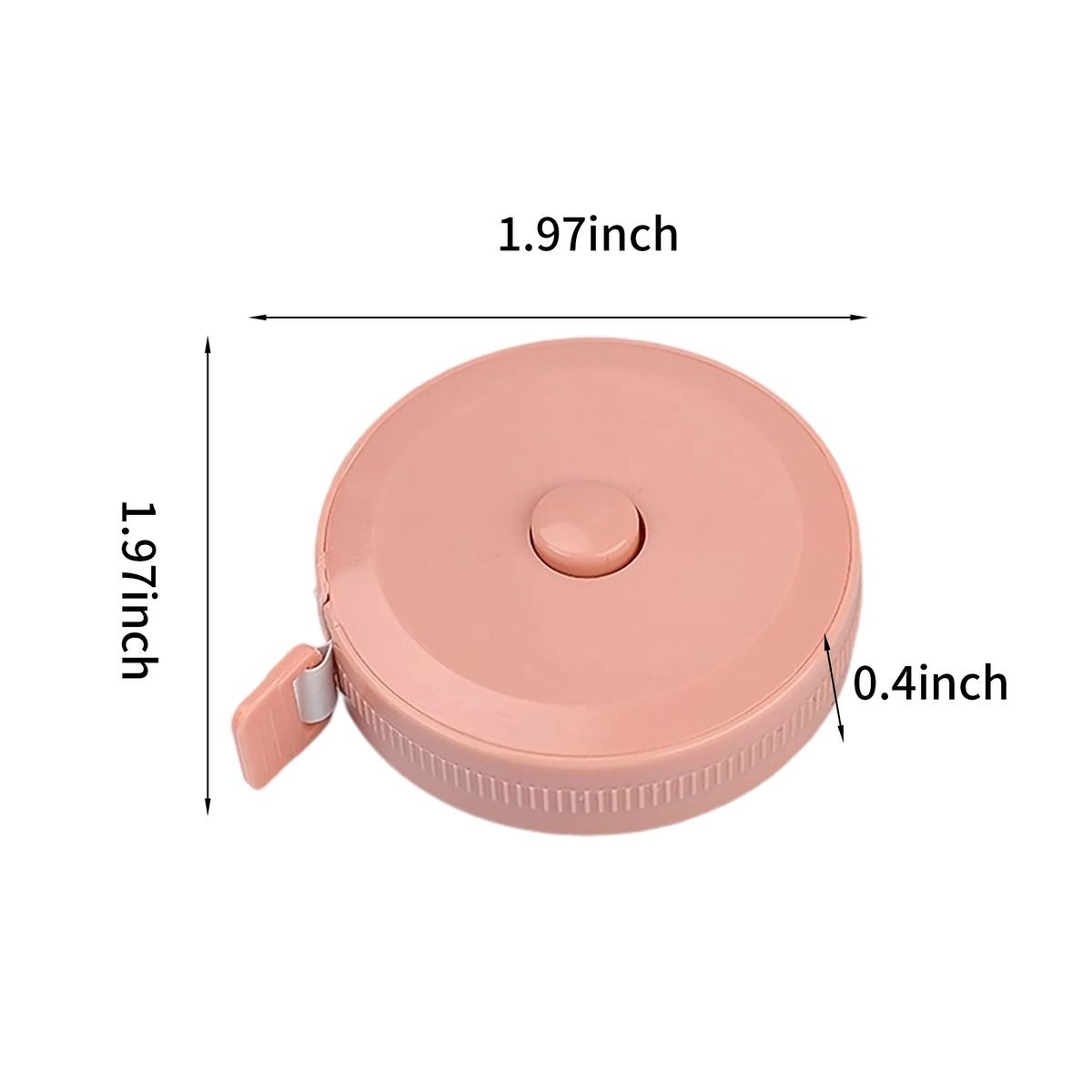 Portable Retractable Tape Measure with Silkscreen Logo 6