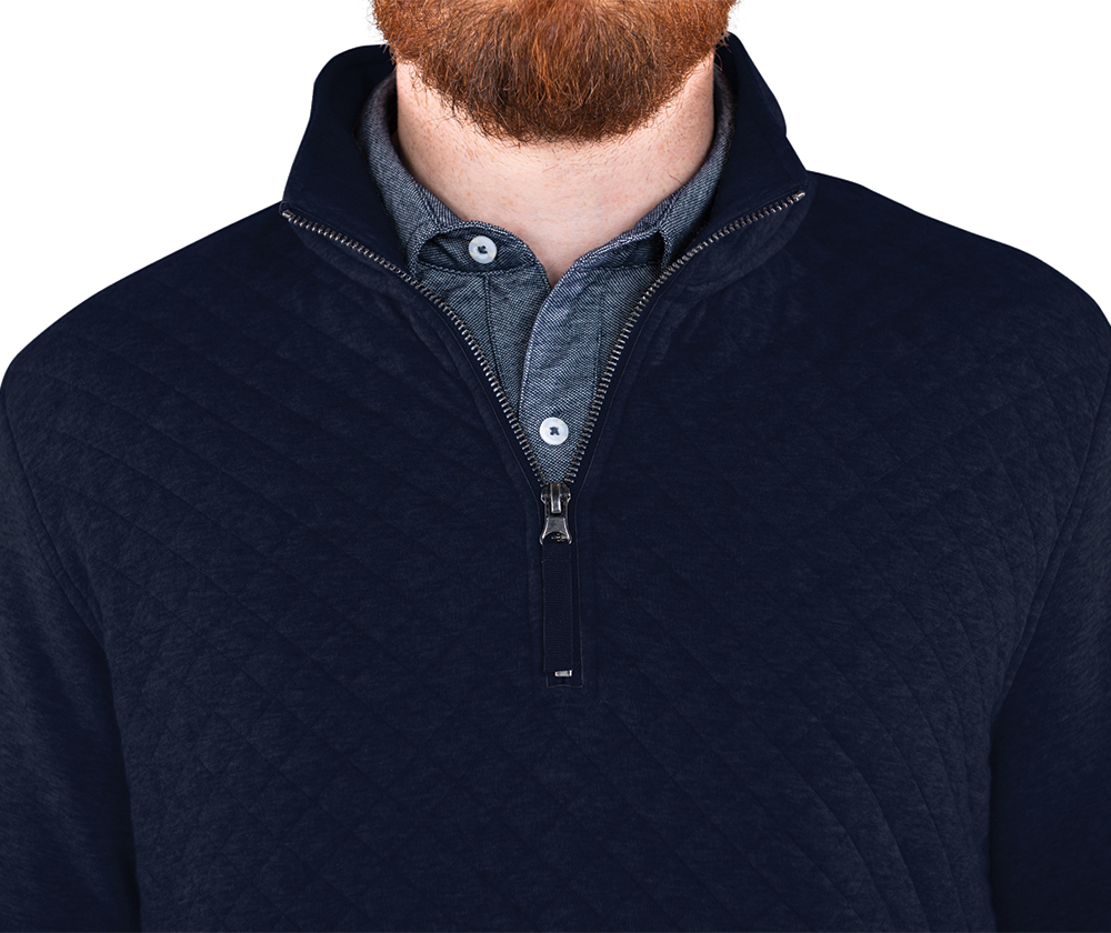 Men's Franconia Quilted Pullover, custom hoodie or sweatshirt with logo imprint 56