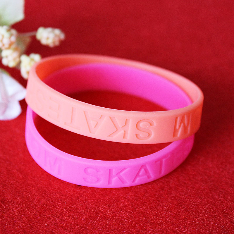 Debossed Silicone Bracelet 3