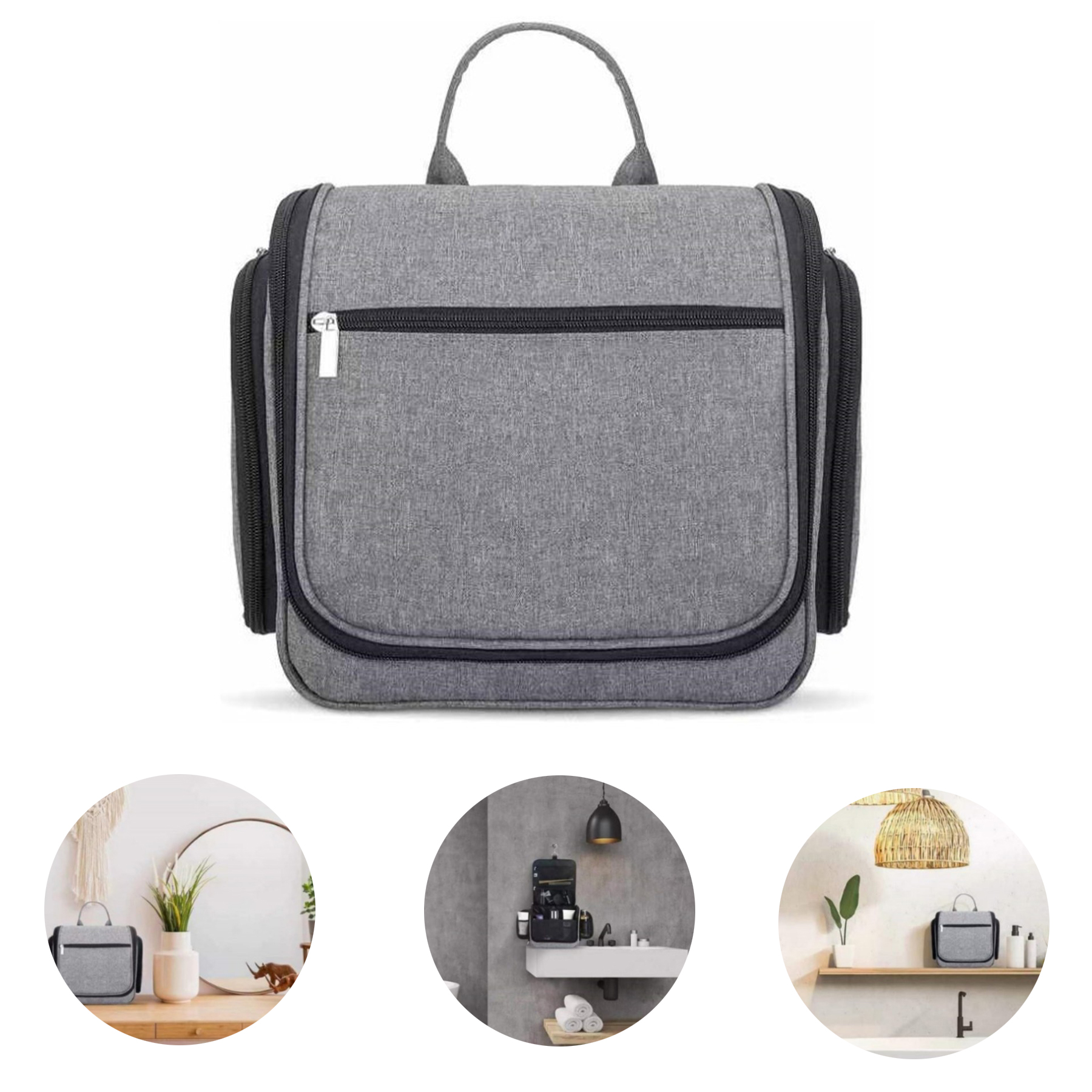 Premium Hanging Travel Toiletry Bag 2
