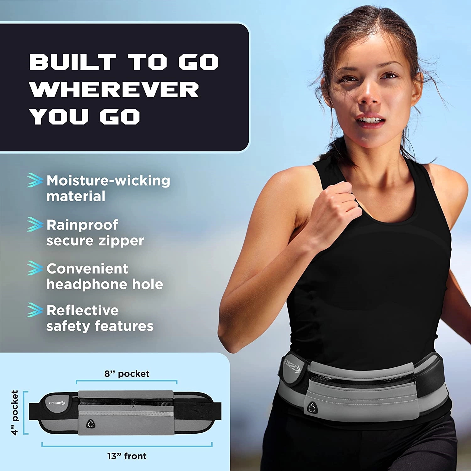Running Belt Fanny Pack 1