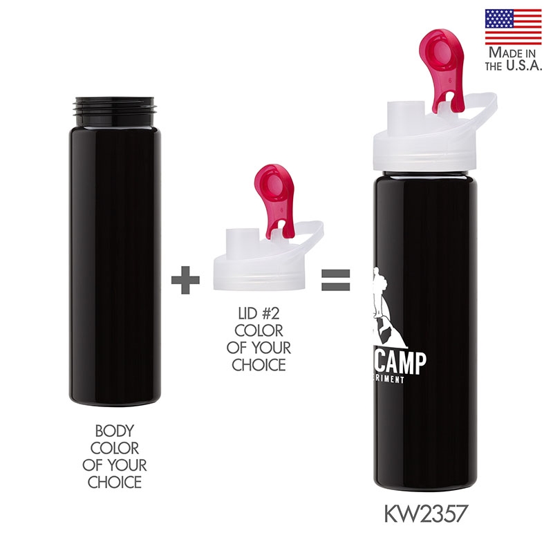 Newport VII 25 oz. Water Bottle w/ Integrated Handle 6