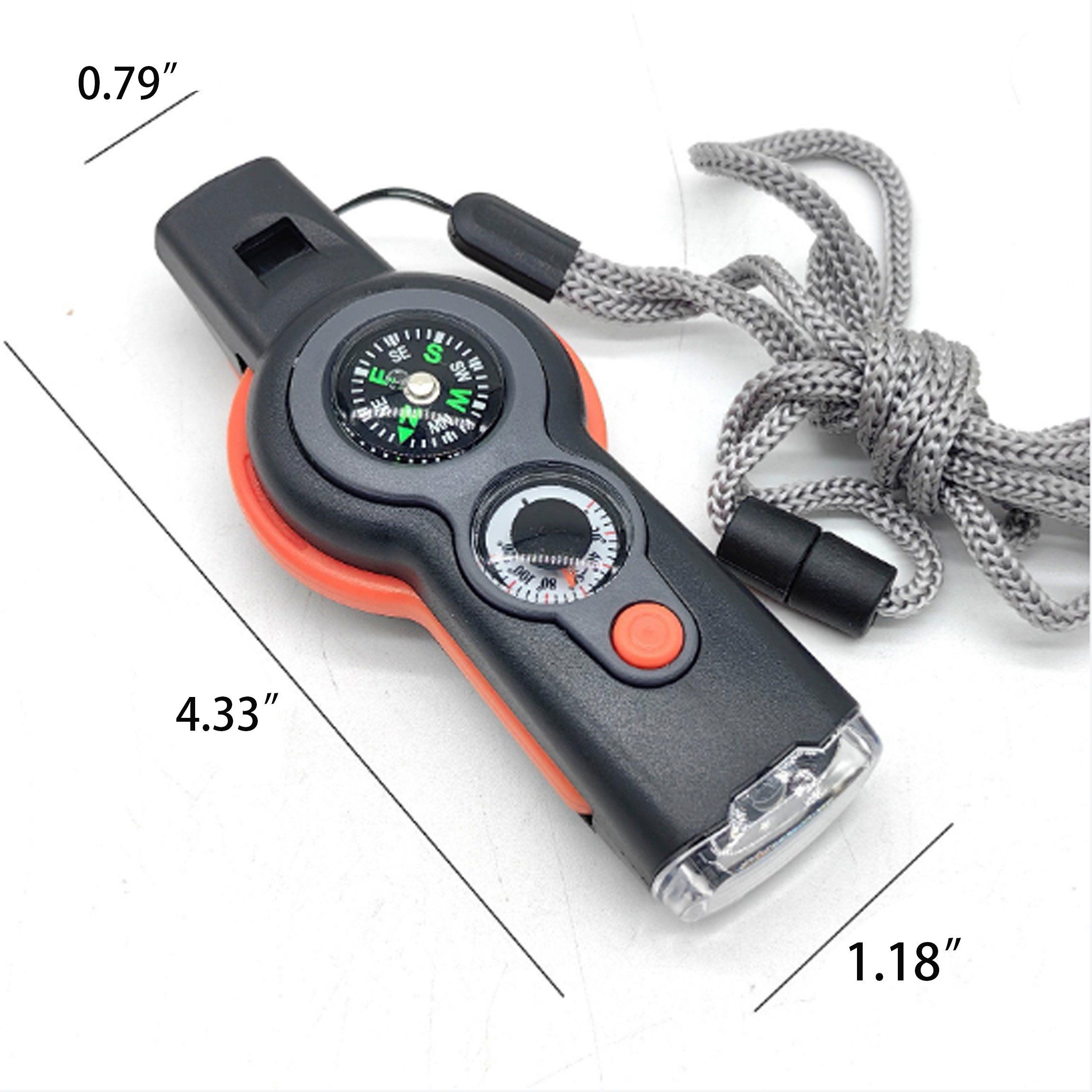 7-in-1 Emergency Survival Function Whistle 3