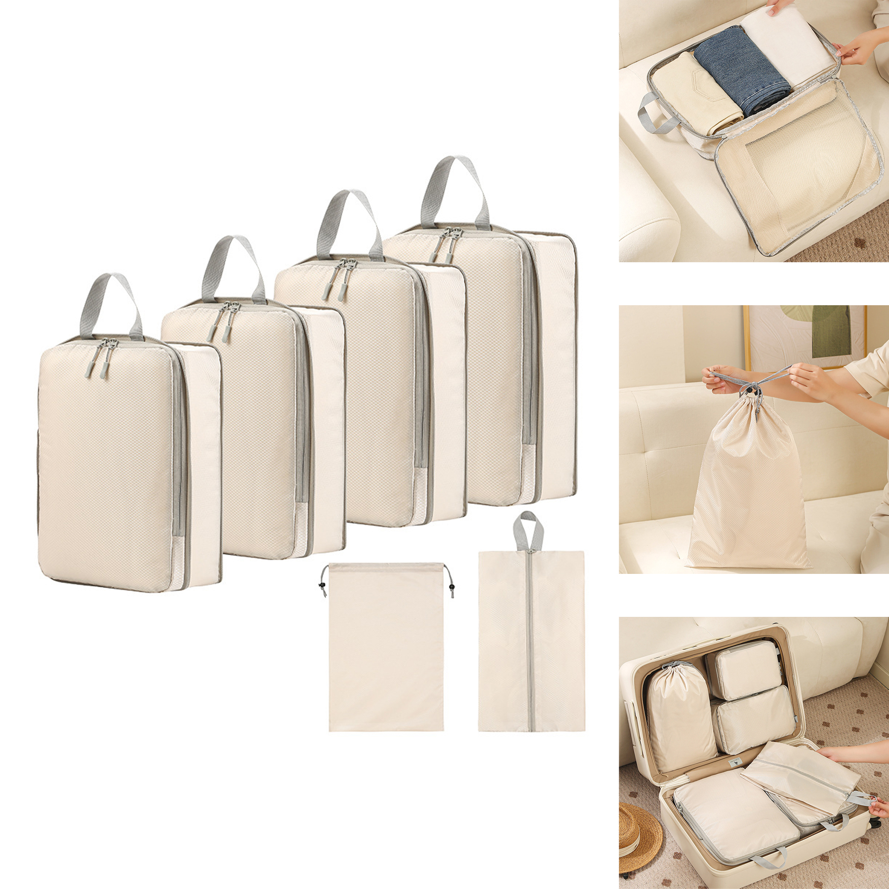 Compression Packing Cubes for Travel 2
