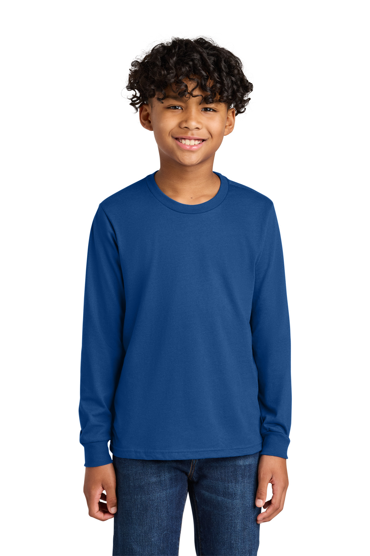 Next Level Apparel Youth Cotton Long Sleeve Tee NL3311 20