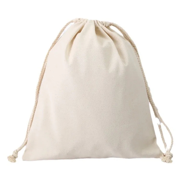 Canvas Drawstring Bag 4.5x4 6