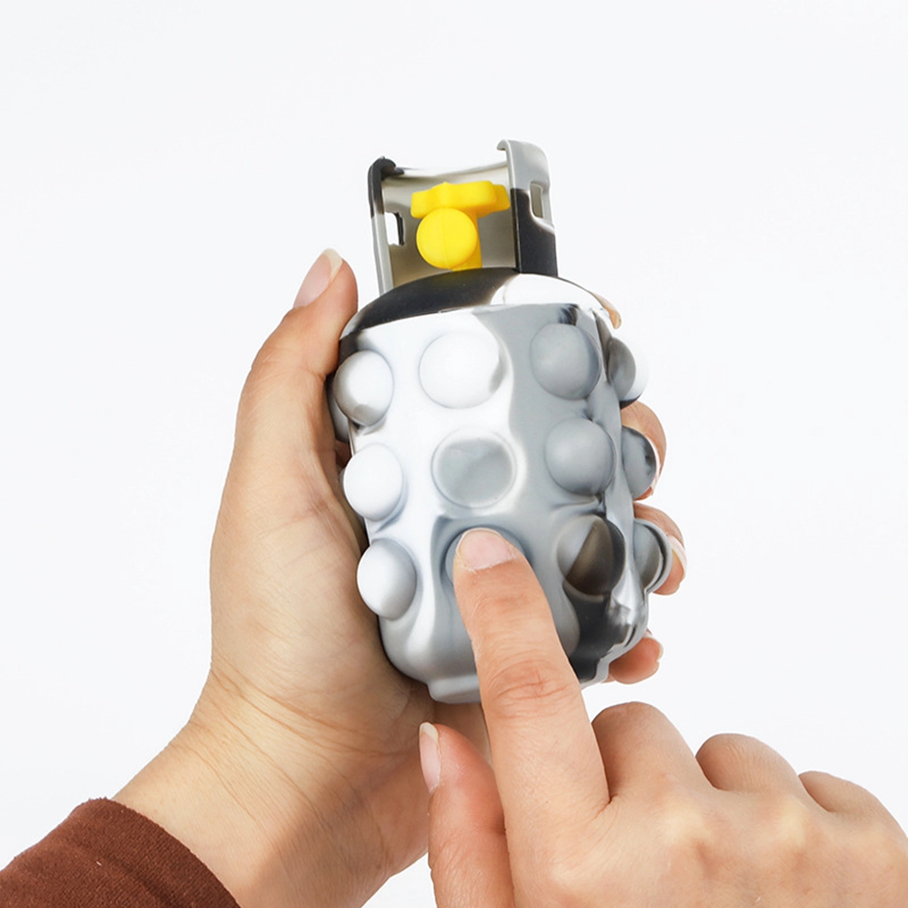 Gas Tank Shaped Push Pop Bubble Stress Ball 10