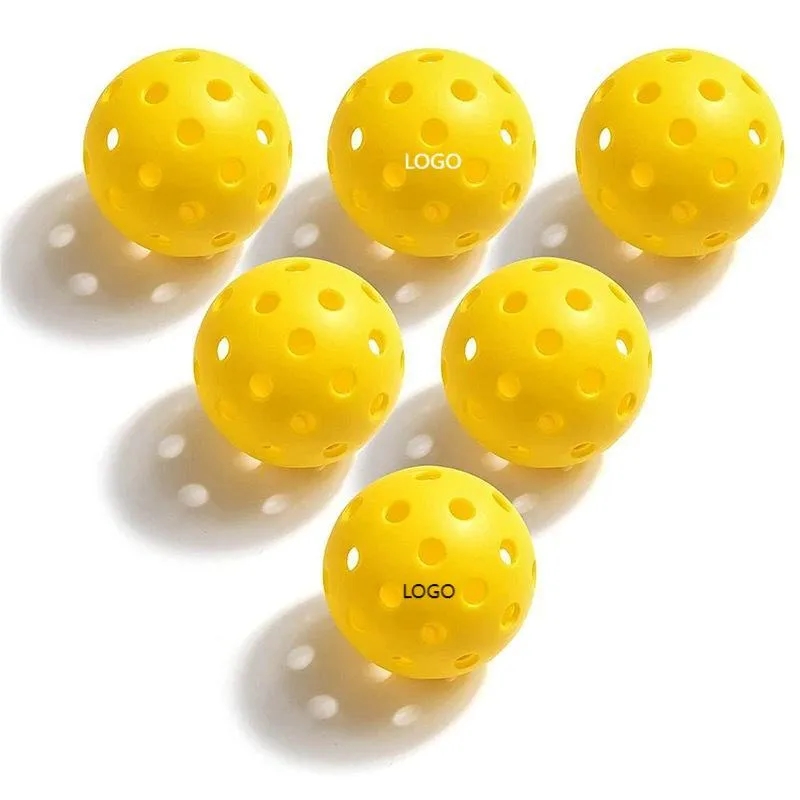 Seamless Inside 40 Holes  Pickleball Balls For Outdoor 6