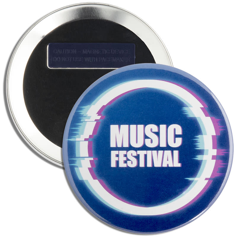 3.5 Inch Round Wearable Clothing Magnet Buttons 4
