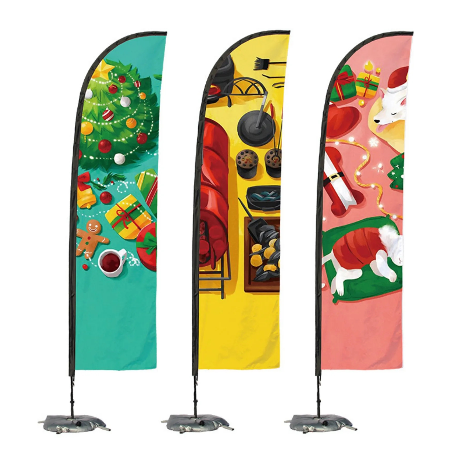 Advertising Teardrop Flag 2