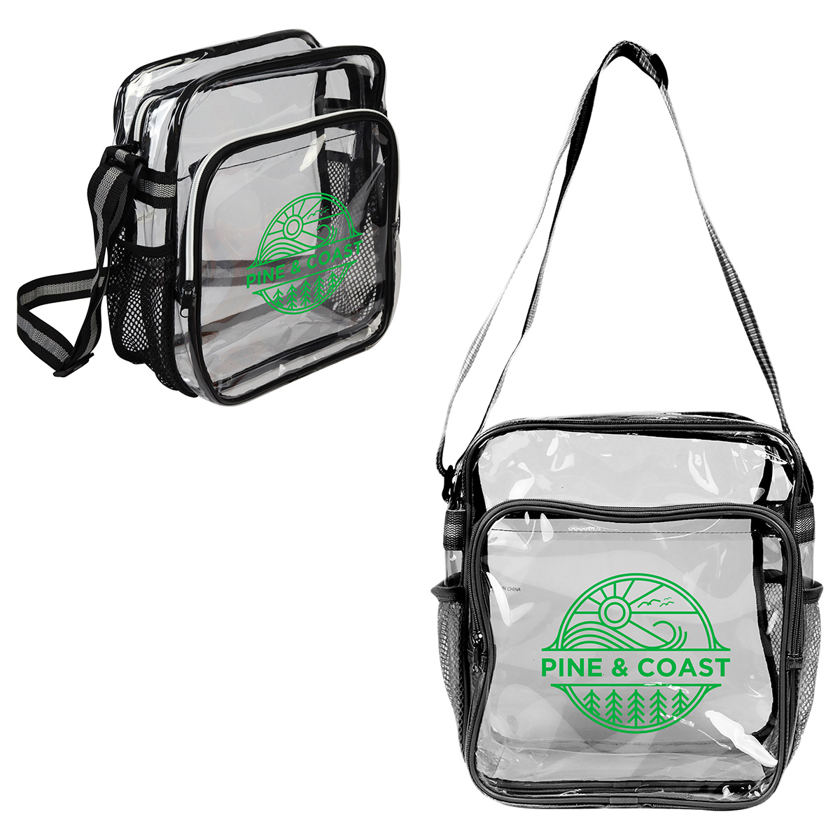 Diamond Clear TPU Messenger Bag 10