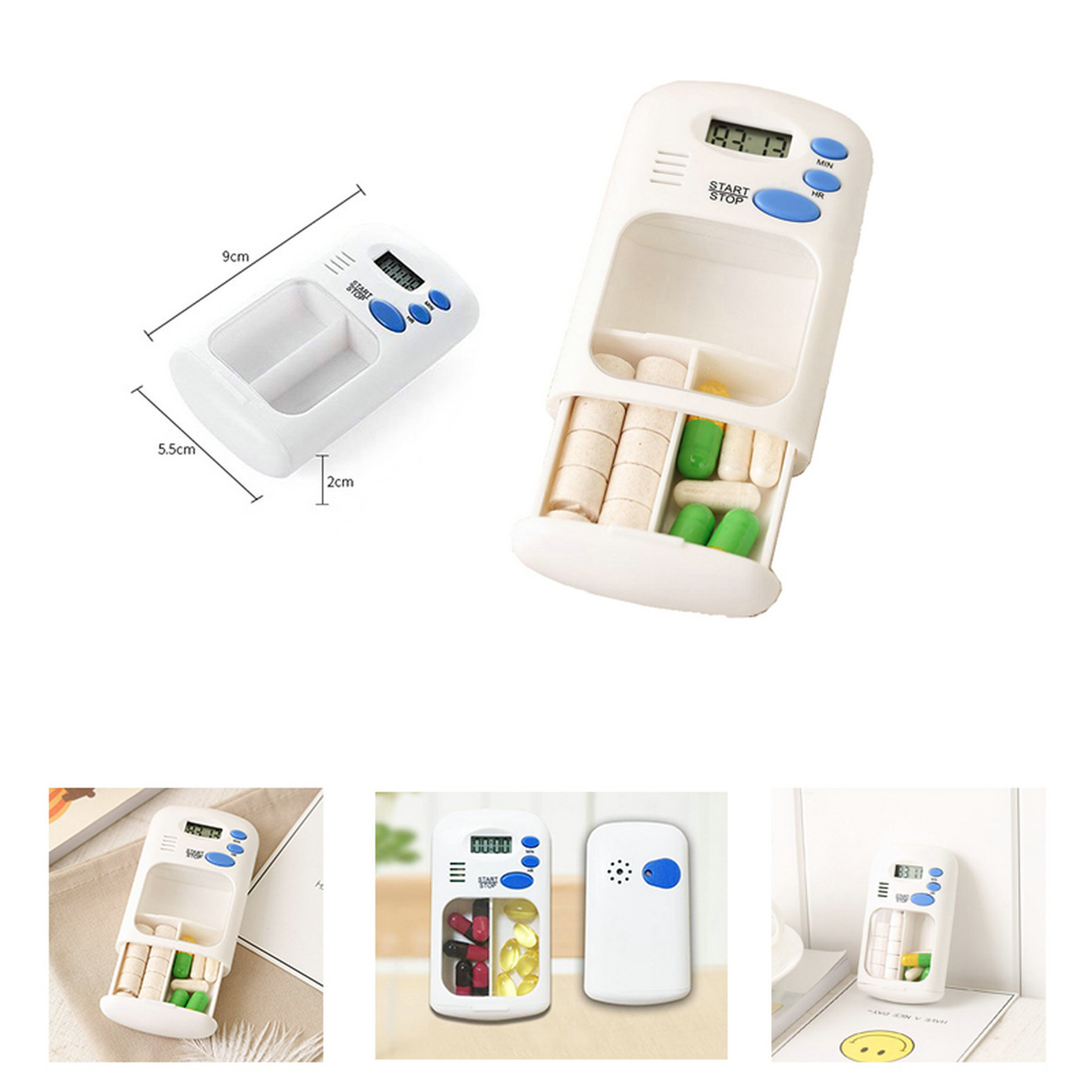 Smart Portable Mini Take Medicine Reminder 2