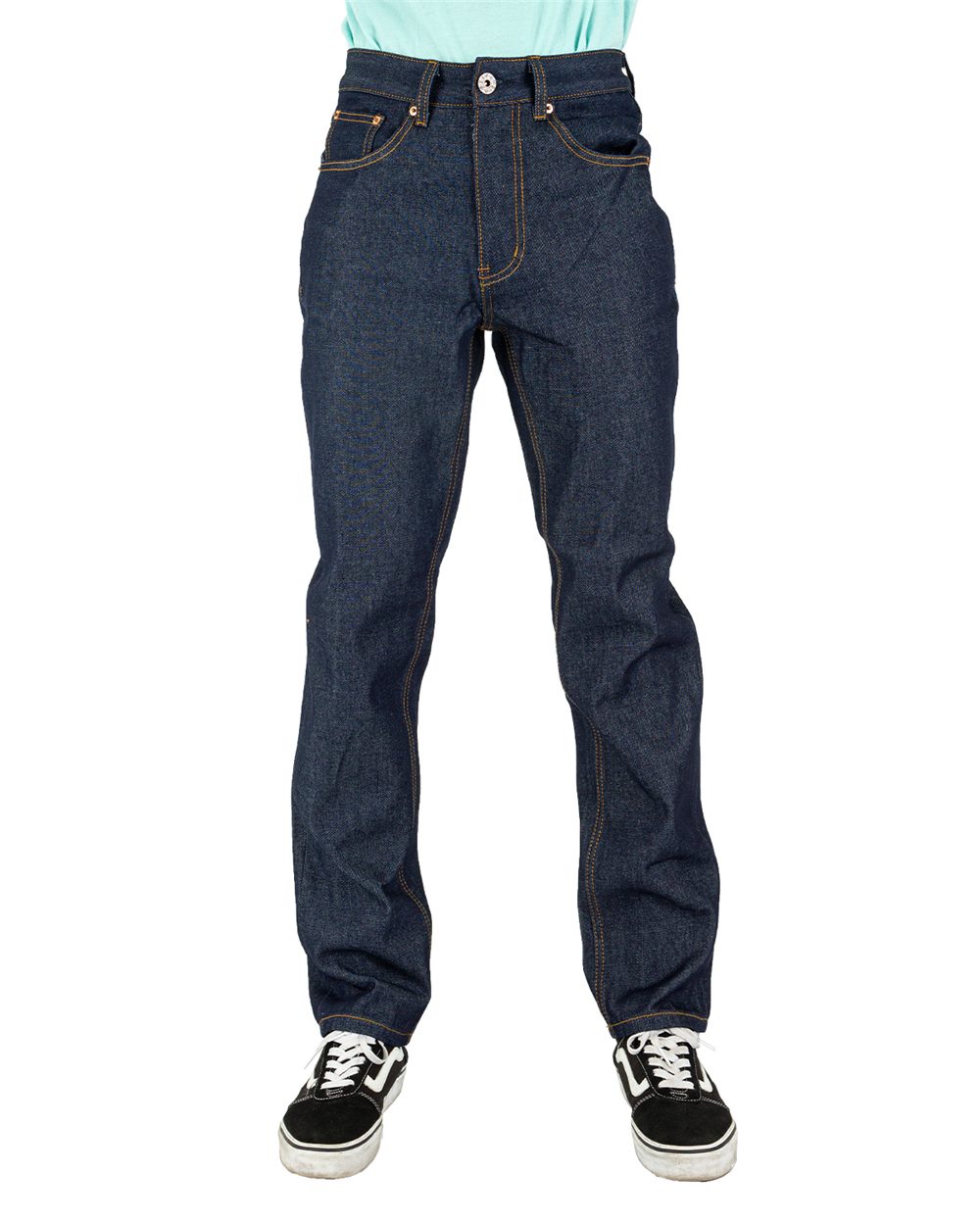 Unisex Denim Straight-Leg Jeans - SHRDJ 23