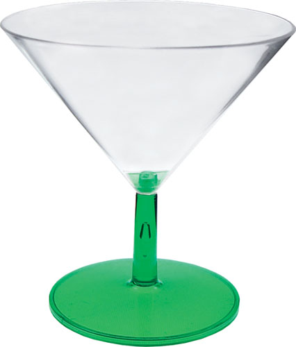 3oz Plastic Mini Stemmed Martini Glass CLOSE OUT 8