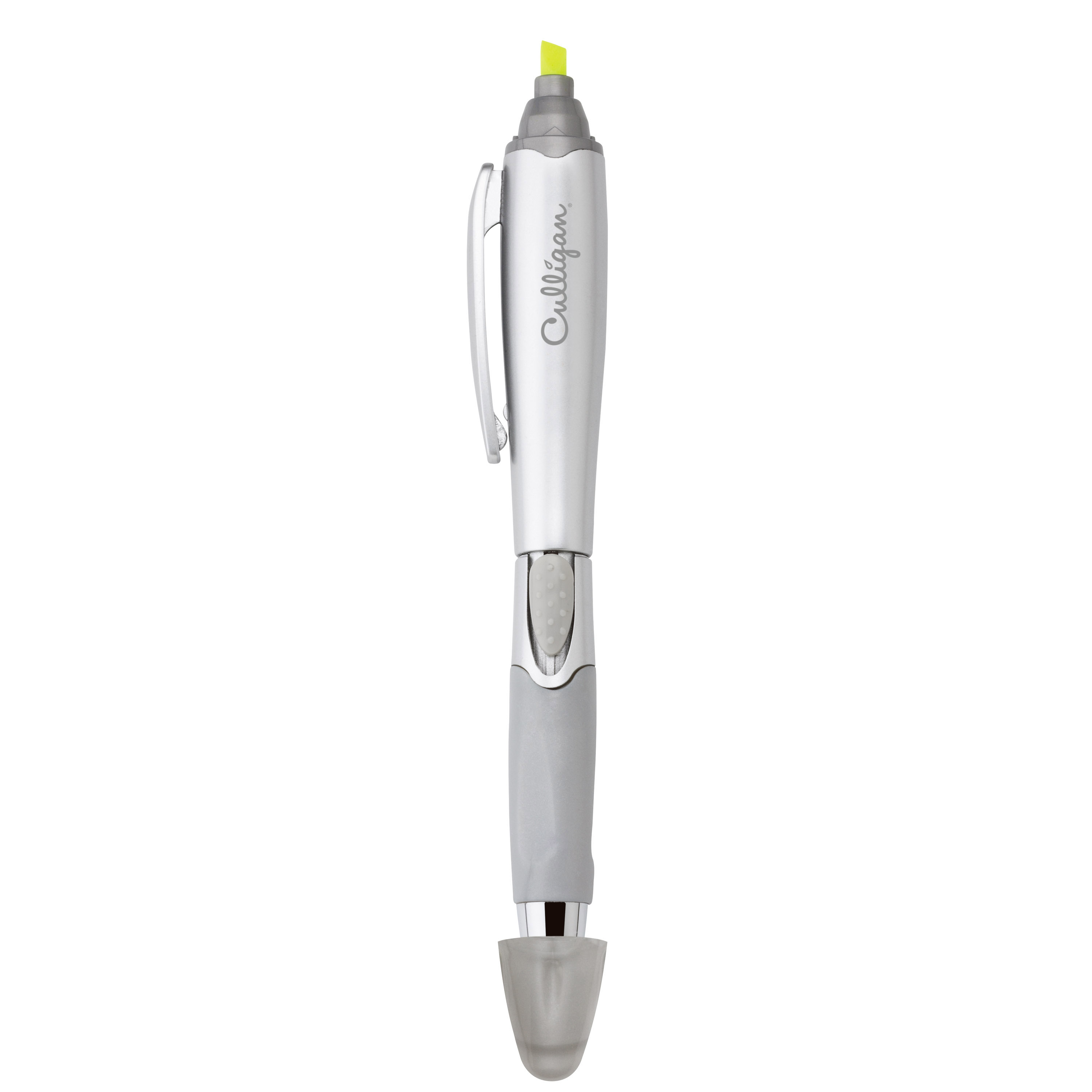 Silver blossom ballpoint penhighlighter 63