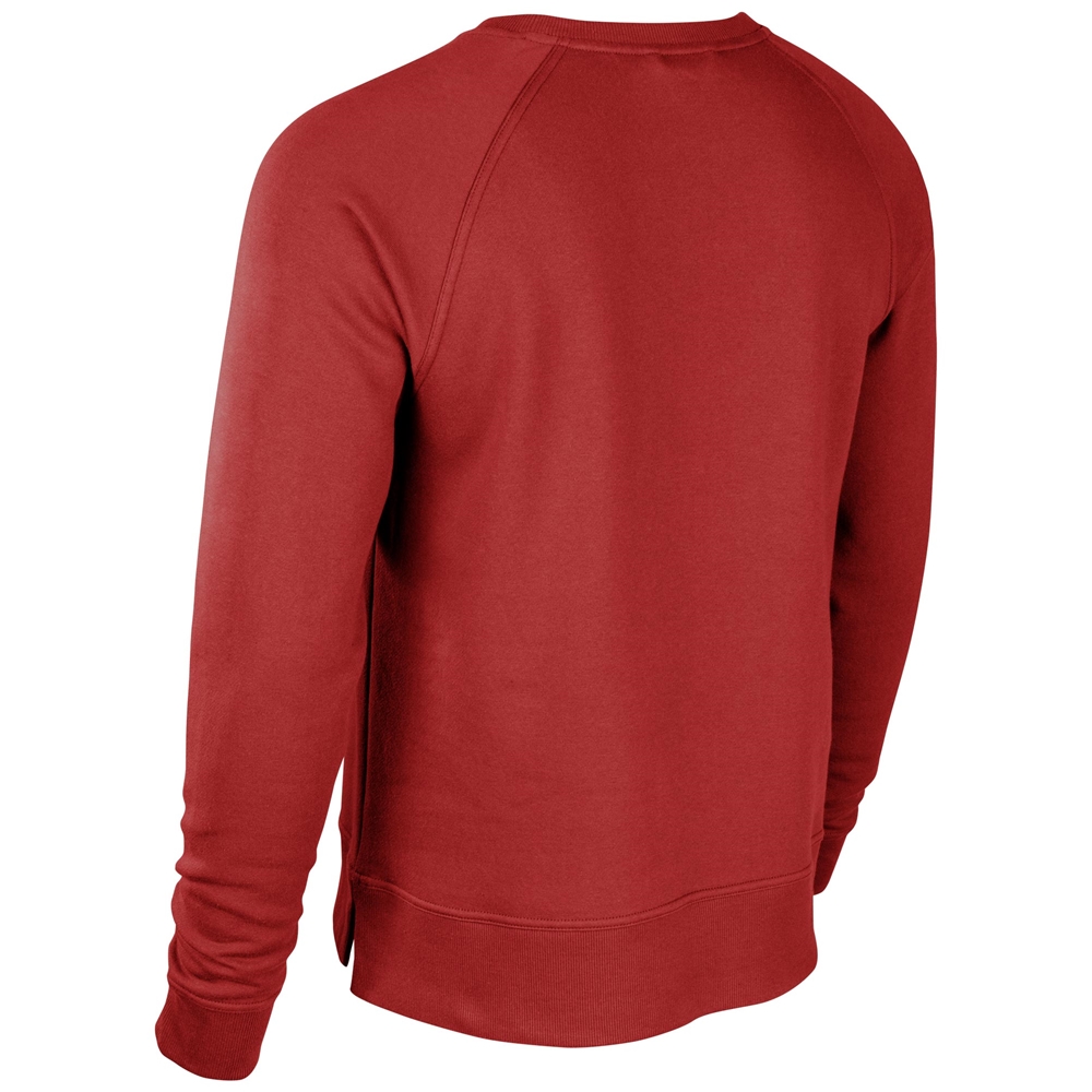 Victory Fleece Men's Split Hem Crew, custom hoodie or sweatshirt with logo imprint 24