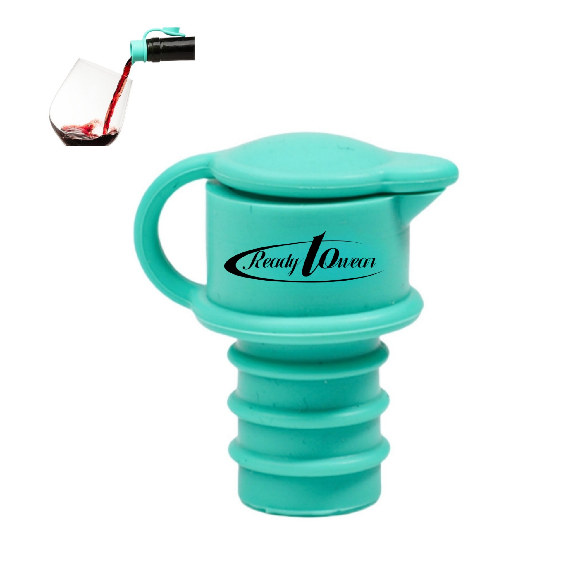 Reusable Silicone Wine Stoppers Airtight Seal 6