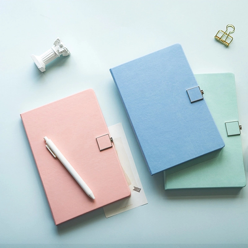PU Leather A5 Business Travel Journal Diary Notebook 1