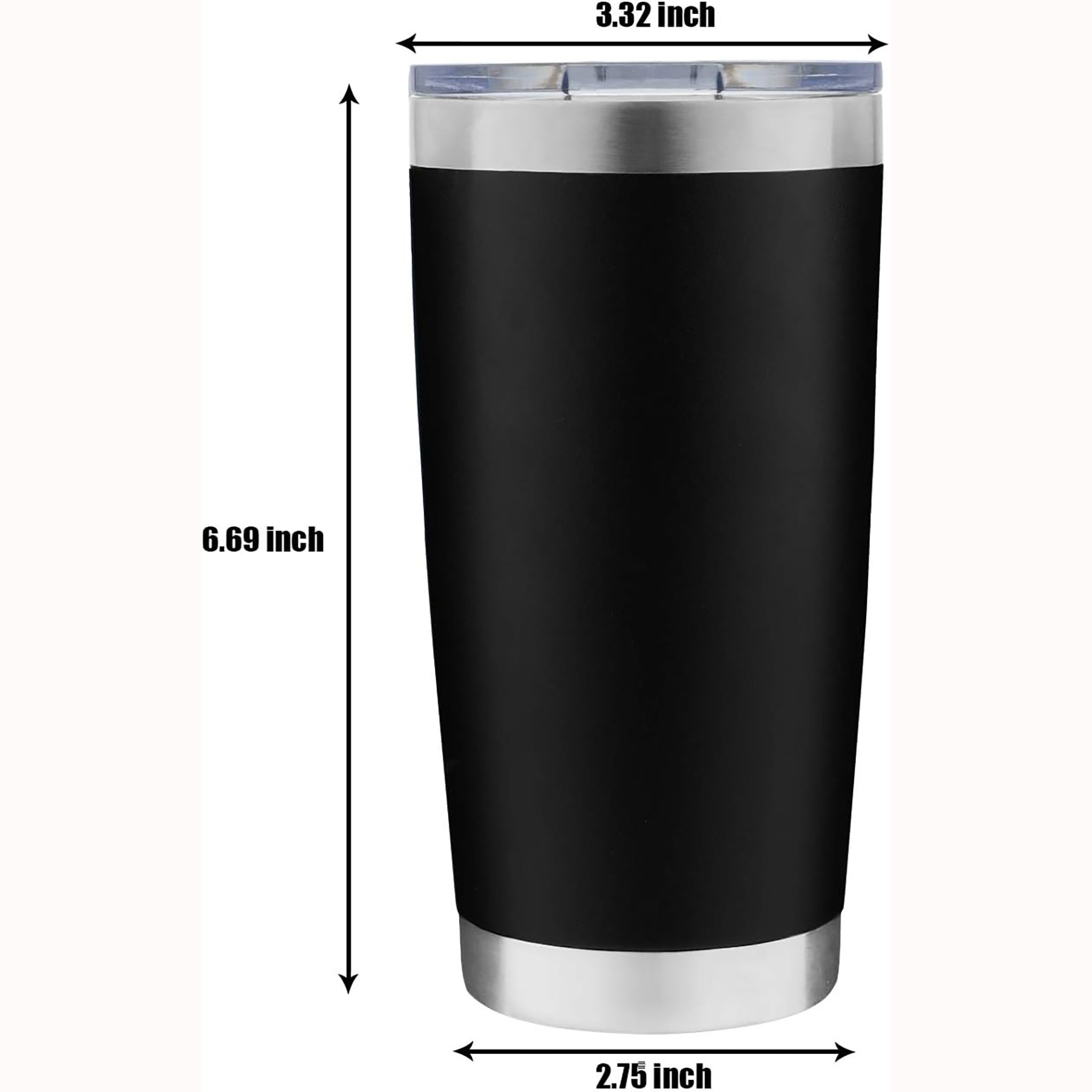 20 OZ Double Wall Vacuum Insulated Tumbler 5