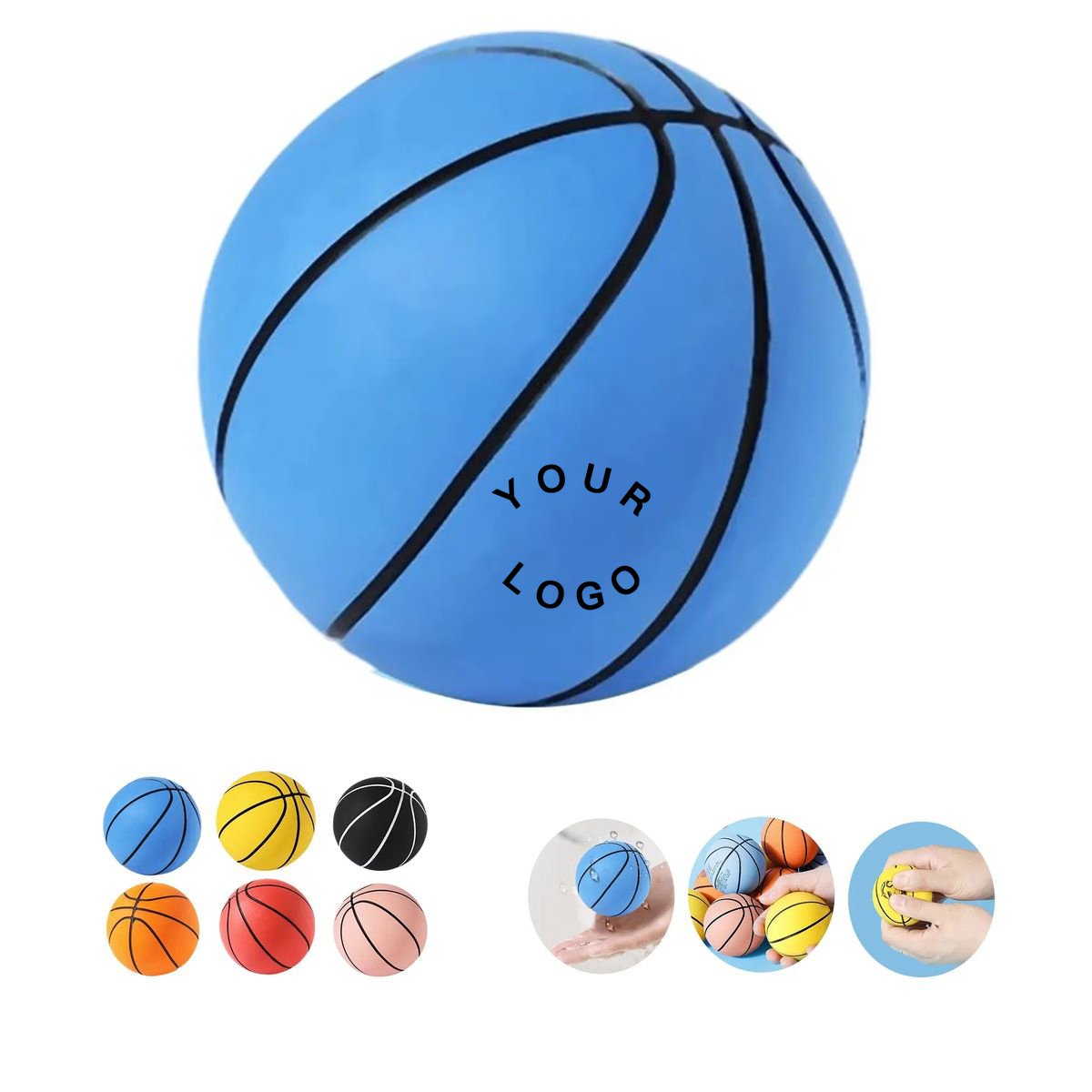 Colorful Rubber Ball for Active Fun 6