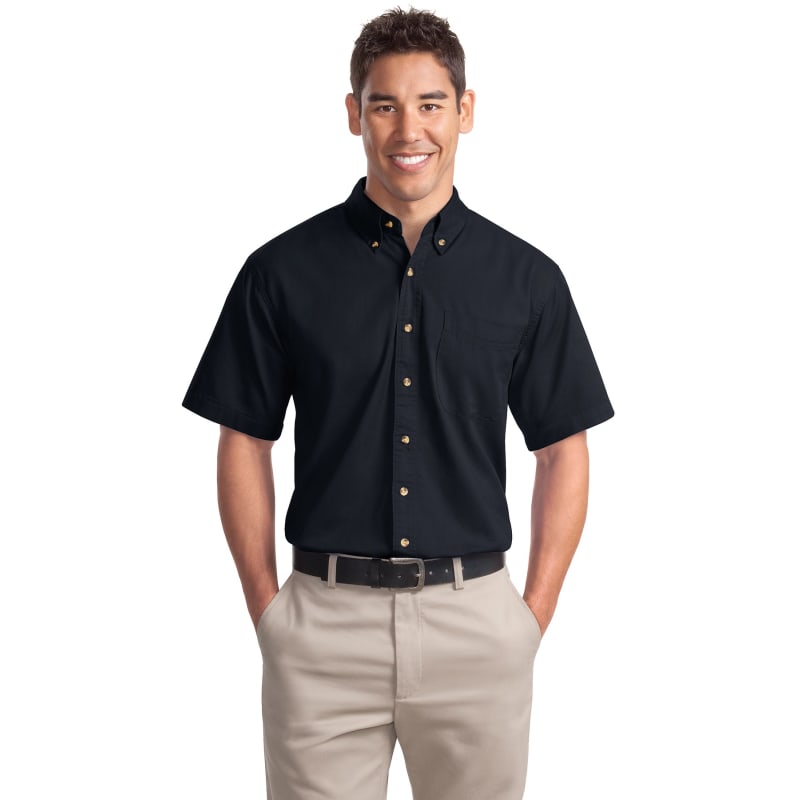 Port Authority Short Sleeve Twill Shirt. 14