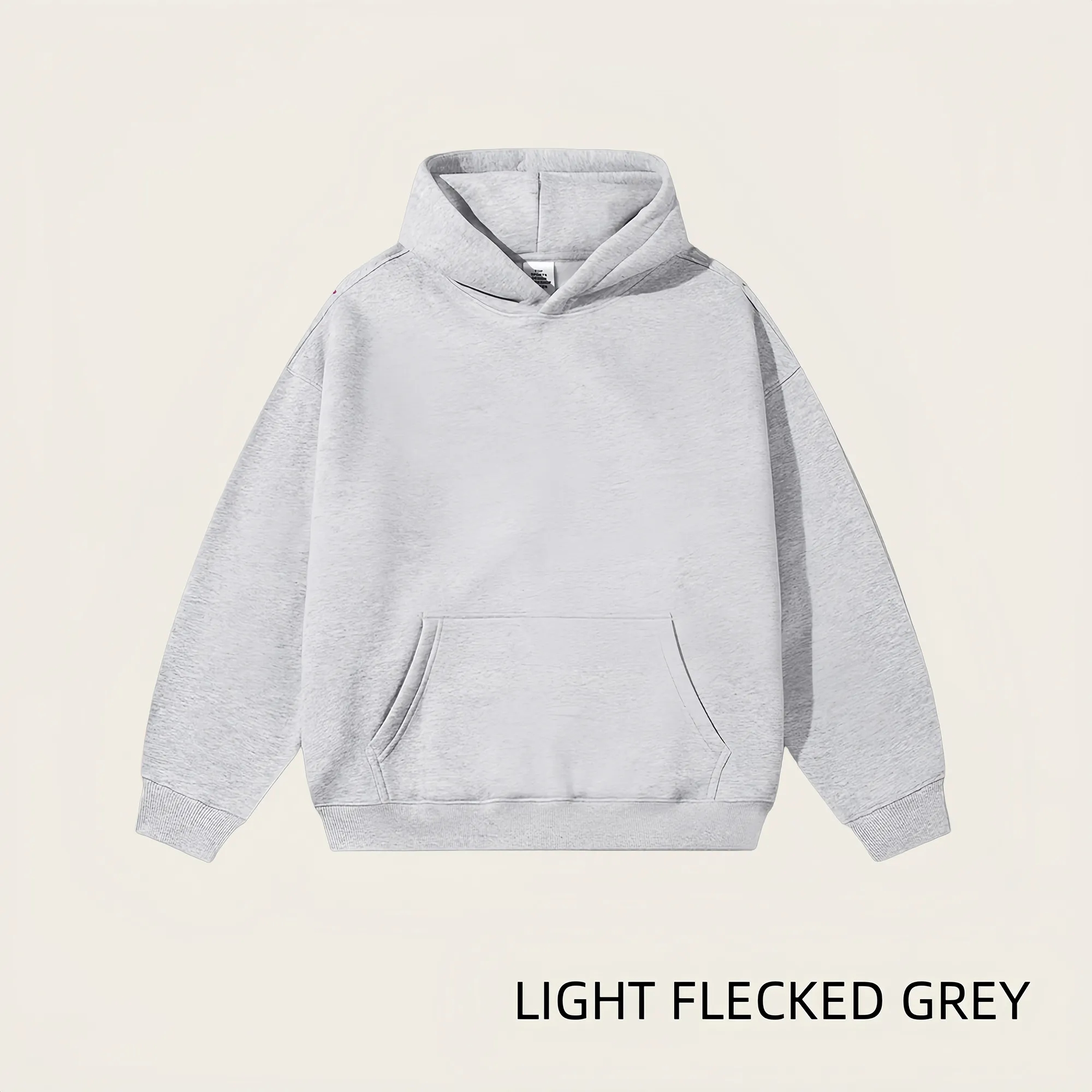 Unisex Cotton Fleece Hoodie, Minimalist Casual Comfort Wear 11