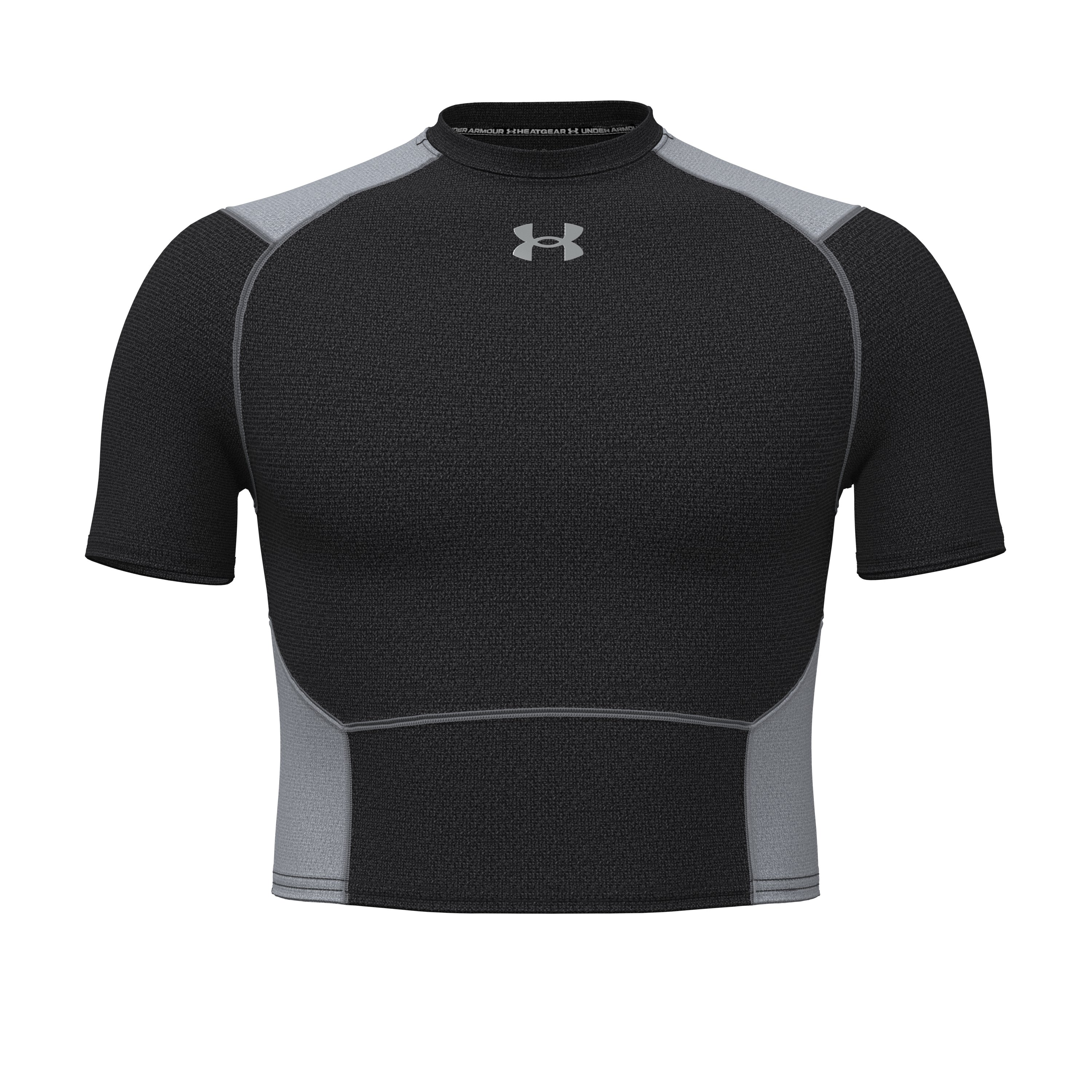 HeatGear Elite Men's Compression Crop Short Sleeve 3