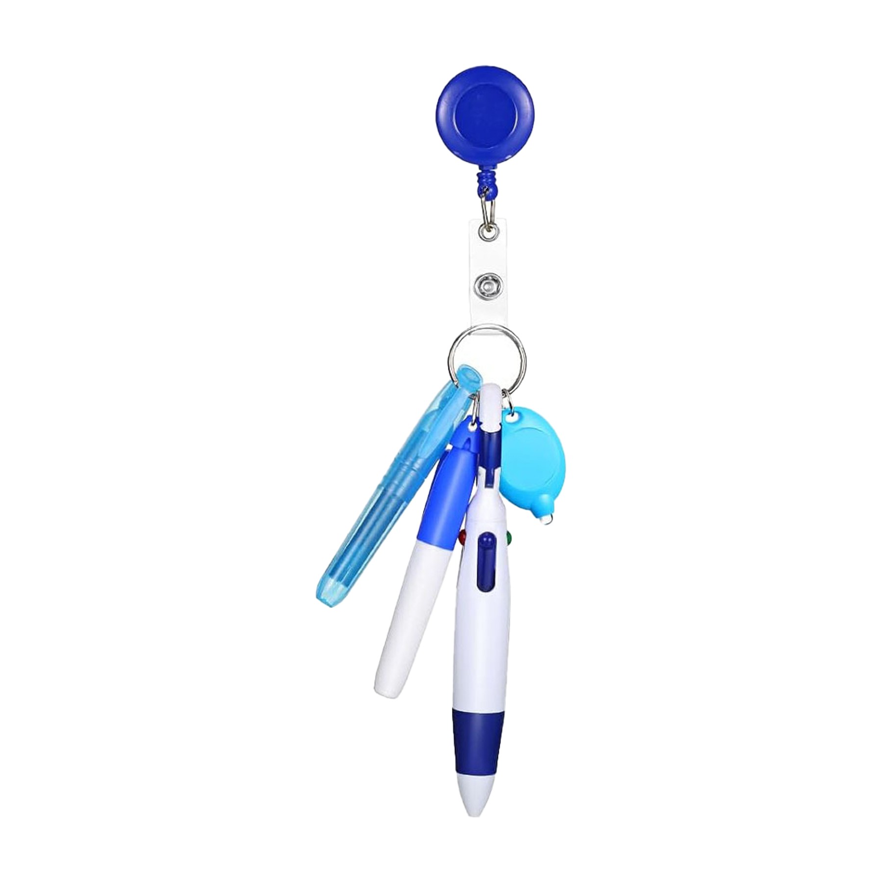 Nurse Pen Set with Retractable Scroll and ID Buckle 8